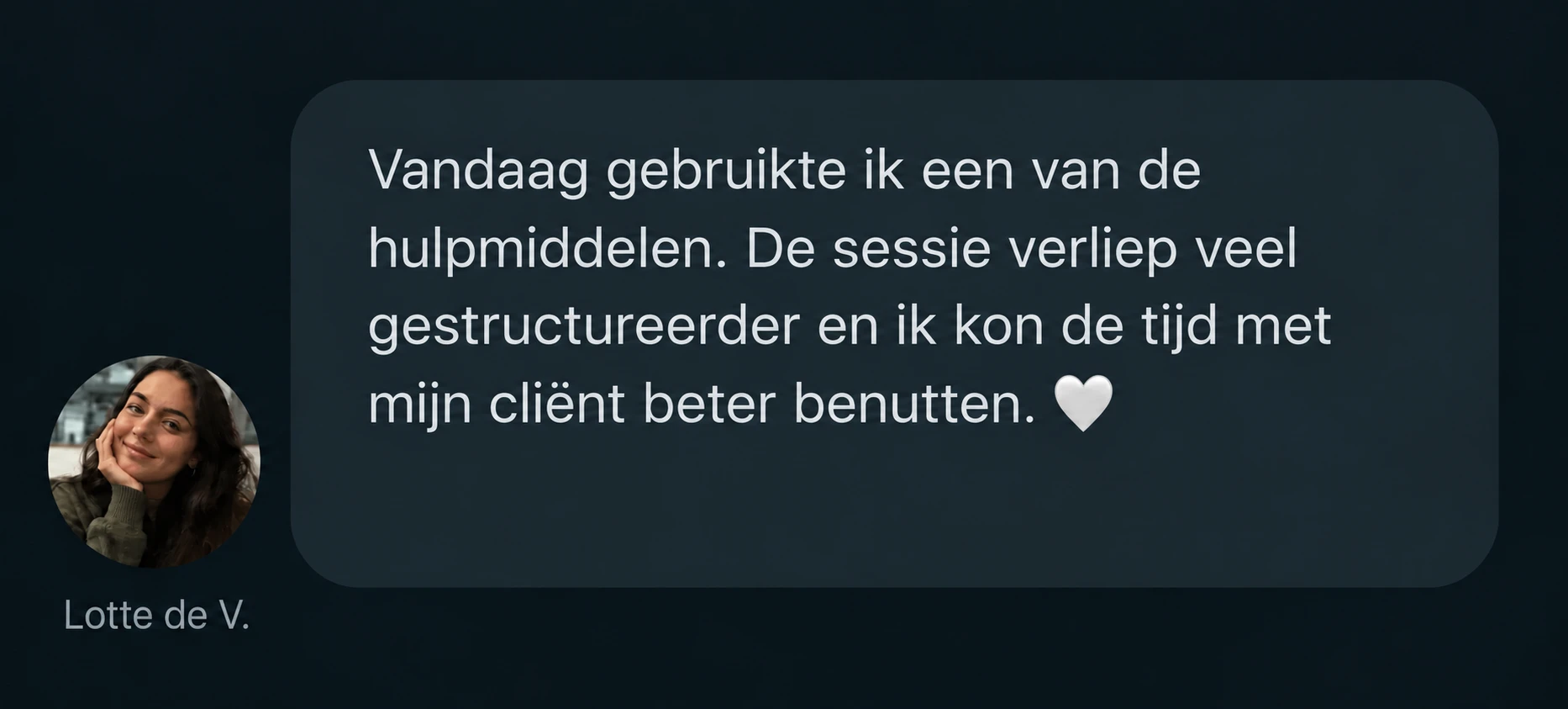 Ervaring van Lotte de V.