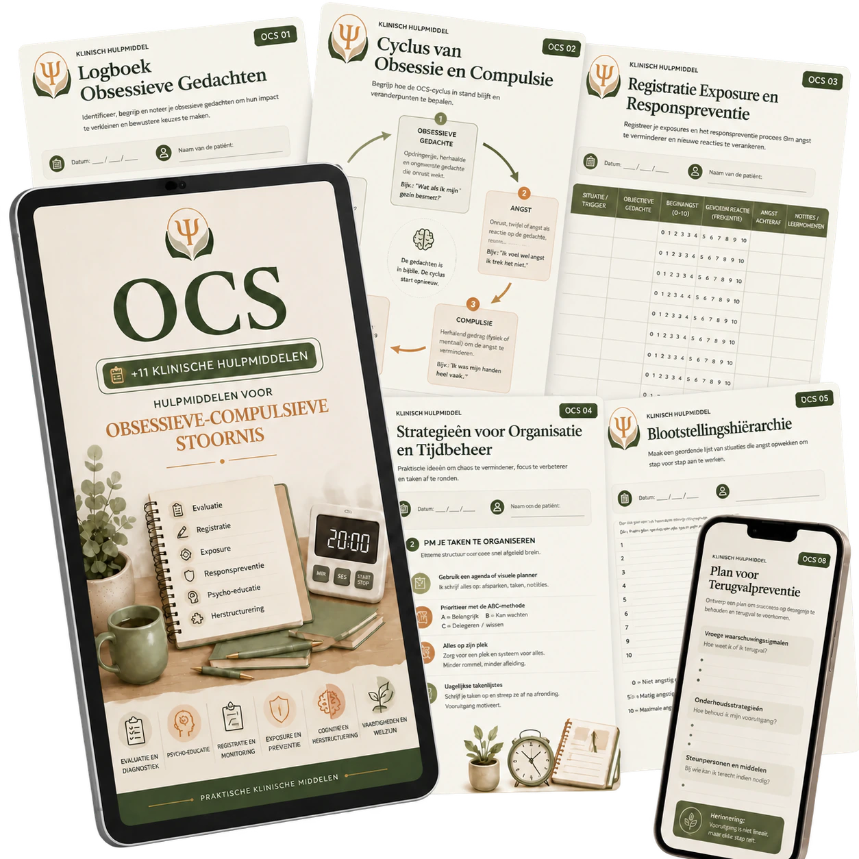 Materialen module OCD